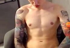 Hot twinks jerks off for chatroubate alexterner