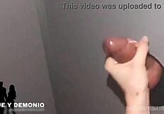 Walking in Malaga, I found a glory hole!