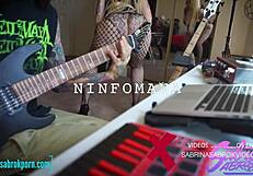 Sabrina Sabrok's intense ass licking blowjob and doggystyle fucking