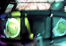 hey, samantha saint's backstage striptease is so hot