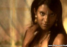Indian Brunette Undresses And Dances In An Erotic Striptease, Teasing With Clothes Ripped
