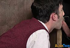 hey, wanna watch a gay priest bang a teen 18+ in uniform?