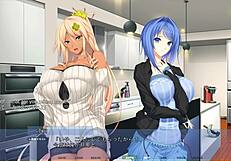 akumeru family harem stepsis sandwich in anime hentai threesome