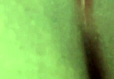 Indian babe fingers her shaved slutty cunt before work