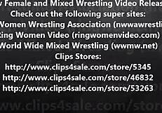 Female and Mixed Wrestling Videos with Intense Face Sitting - Volume 1