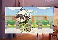 summer clover fired for giant cock in harem game