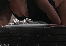 Homemade Video of Cheating Wife with Big Ass Getting Rough Assfucked by Neighbor