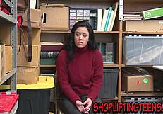 Amateur Thief Gets Facialized Hard!