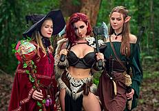 Diana Rider And Arinafox Explore A Steamy Neighborly Affair With Doggystyle And Cowgirl Positions