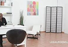 psycho doctor francys belle and mike do balls deep anal creampie swallow