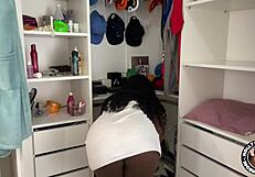 I Stayed in Towel Until Roommate FOUND Me in Closet!