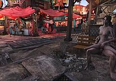 fallout 4 public scene in diamond city