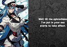 I submit as the prisoner of General Esdeath in this choice-based joi game with degradation and domination
