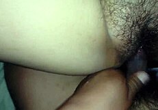 My Wife Spreads Legs Showing Her Hairy Vagina