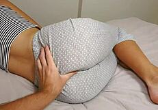 Beautiful Brunette Milf Shares Tight Pussy and Asshole with Neighbor in Bed