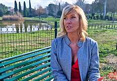 Belgian MILF Emmy Gets Horny And Shows Off Her Sexy Ass In Amateur Hentai Style.