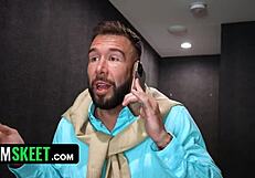 Petite Babysitter Lucky Anne Takes Monster Cock For The Job