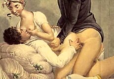 Vintage erotic drawings collection