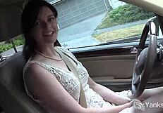 yay, savannah sly cumming hard with vibrator in car! 😍