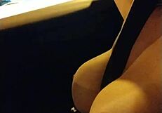 i'm showing off my big peruvian tits in the busy traffic of são paulo. feeling so exposed and horny with my brunette brazilian curves