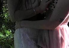 Two Lesbian Naturals Fucking with Toys Under the Sun