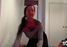 Step Mom Chantelle Fox Sucks Cock in POV Roleplay and Swallows Cum with Dirty Talk