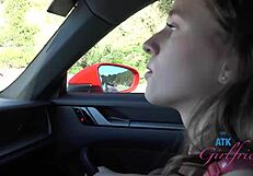 Beach Date with Kourtney Ray Loving Pussy Play and Road Head POV