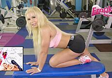 German Petite 18-Year-Old Blonde Teen's First Private Sex Tape