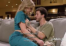 Cory Chase Instructs Stepson Apollo Banks To Skip Condom For Taboo Fucking