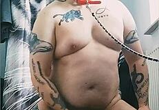 gaywolf turns into mastino grande with kinky twists