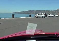 Beach Date with Kourtney Ray Loving Pussy Play and Road Head POV