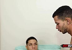 Young Guys Fuck Hard with Big Cocks