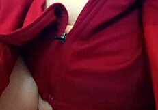 Mature Exhibitionist Pisses with Open Pussy Exposed