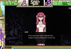 Intense Fucking and Cunilingus with Blonde Redhead Mipha from Legend of Zelda