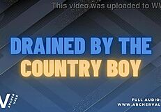 country boy alpha faggot tells his gay maga redpill story for m4m in public