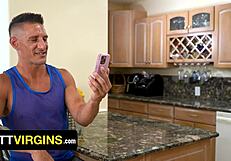 Cute twink says he’s ready for his first step-daddy experience