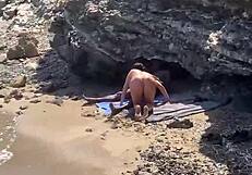 anna polina gets wild with interracial pounding on public beach - mysexmobile