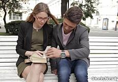 i'm so into her, mixing argentina studies with wild teen sex and licking