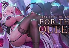 Anime Queen Dresses Up for the Game