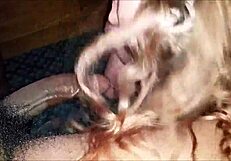 redhead in an amateur pov scene