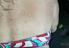 Loira with Big Ass Gets Banged Hard on the Beach!