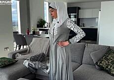 maid aaliyah yasin finds sex toys for solo play in juicy scene