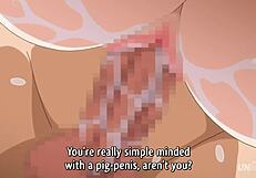 cute asian teen 18+ kisses and gets horny with big ass babe in hentai cartoon. she ends up with massive creampie from japanese boobs action.