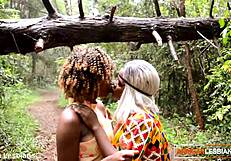 Real African Lesbian Couple Having Wild Hot Orgasms with Lick Pussy Amateurs Black Homemade Sucking Wet Sex Tape