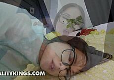 Lulu Chu fucks Scott Nails in bed