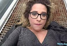 i got this spanish babe with a shaved pussy drilled outdoors in public. damn, she’s hot!