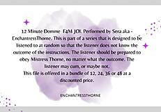 Female domination jerk off instructions part eight of twelve.