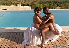 Ebony Erotica Displays Sensual Massage Leading To Anal Assfucking With Black Guy