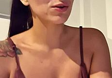 Horny After Party, Using Realistic Dildo - Claudia Bavel