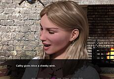 Redhead with small 18+ tits fingers herself in masturbation